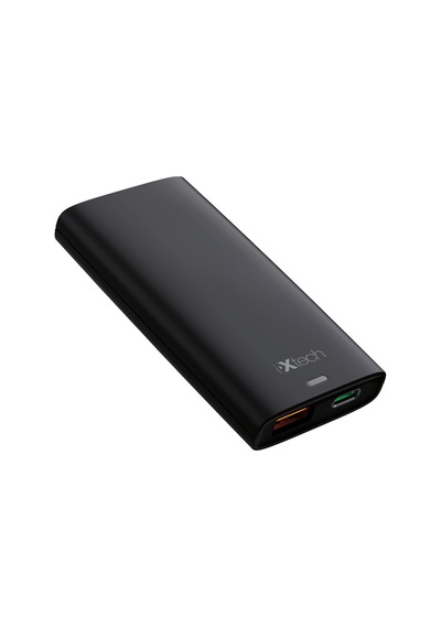 Ixtech Ix-hc8 65w Type-c Ve Usb Çift Port Ultra İnce Evrensel Başlıklı Seyahat Şarj Adaptörü