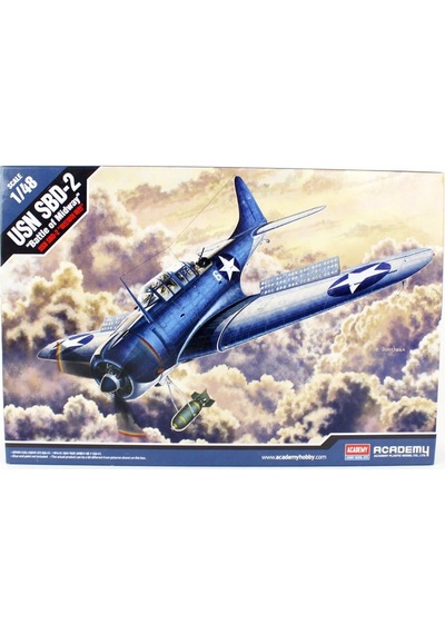 Academy 12335 1/48 Ölçek, Usn Sbd-2 Midway Savaş Uçağı, Plastik Model Kiti-51211