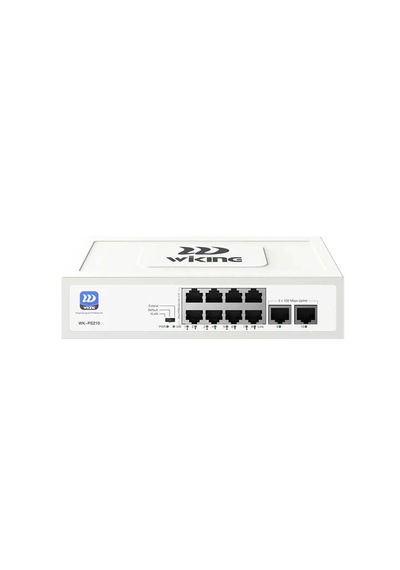 Wk-ps210 8 Port Megabit + 2 Port Megabit Uplink Poe Switch