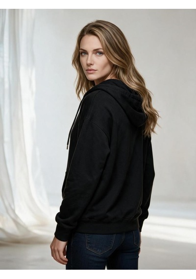 Nealirsanall.com Kadın 3 İplik Şardonlu Oversize Fermuarlı Kapşonlu Sweatshirt Kahverengi Nealirsanall.com Kadın 3 İplik Şardonlu Oversize Fermuarlı Kapşonlu Sweatshirt Kahverengi