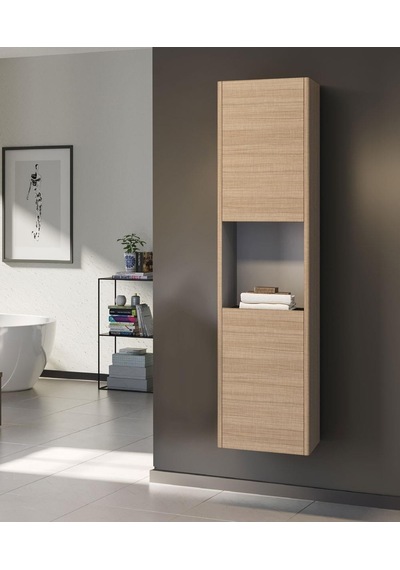 Orka Düden 40 Cm Mdf Meşe Banyo Boy Dolabı Meşe Orka Düden 40 Cm Mdf Meşe Banyo Boy Dolabı Meşe