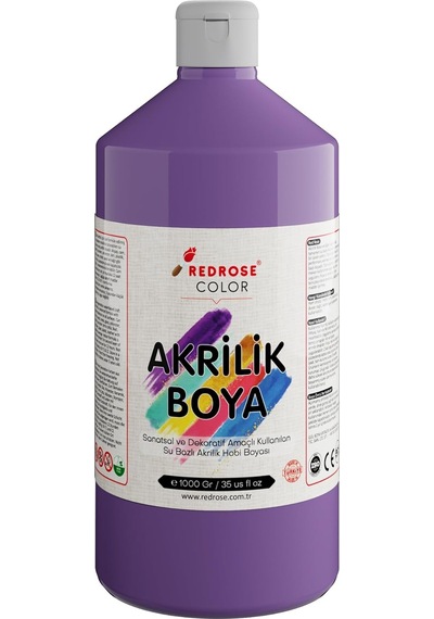 Lila Akrilik Boya 1000 Gr 0000 Clear