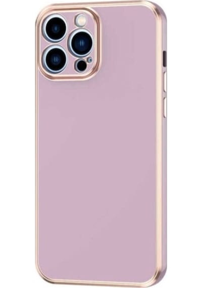 Apple Uyumlu iPhone 12 Pro Max Kılıf Zore Bark Kapak Lila