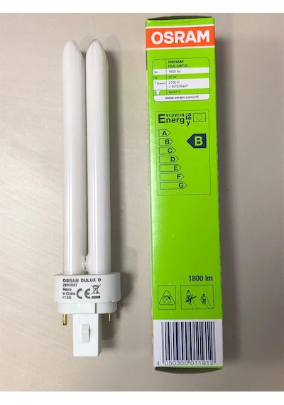 Osram Plc Lamba 26w/827 2p 2700 Kelvin 1800 Lümen Sarı