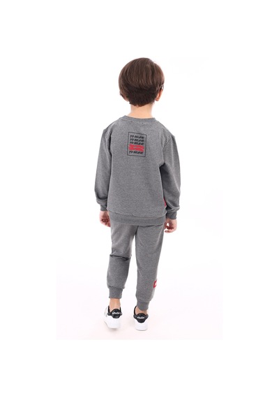 Toontoy Kids Toontoy Erkek Çocuk Baskılı Eşofman Takım Antrasit Melanj Toontoy Kids Toontoy Erkek Çocuk Baskılı Eşofman Takım Antrasit Melanj