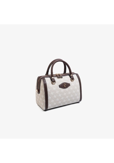 Kadın Silver & Polo Sp1091-m178 Sılver Polo El Çantası Taş-kahve
