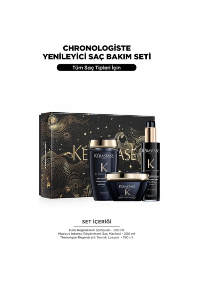 Kerastase Chronologiste Yenileyici Saç Bakım Seti