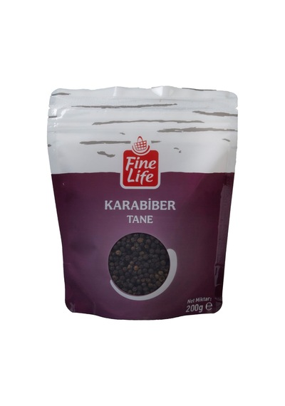 Fine Life Fınestro Karabiber 200 G Tane - Taze Çekilmiş Lezzet 3'li Ekonomik Paket - 3 Adet Tarı