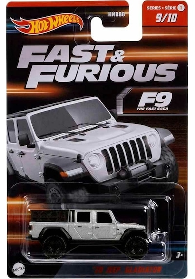 Hnr88 Hot Wheels Fast And Furious Temalı Arabalar Çok Renkli