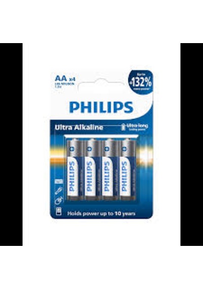 Philips Ultra Alkaline Aa/lr6 4.lü Kalem Pil