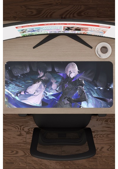 Dainsleif Genshin Impact Anime Oyuncu V4 - 70x30 Xl Gaming Mouse Pad Fare Altlığı