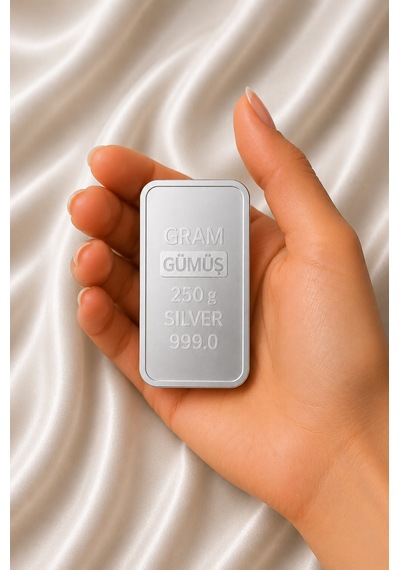 250 Gram Külçe Gümüş Yatırımlık Gümüş