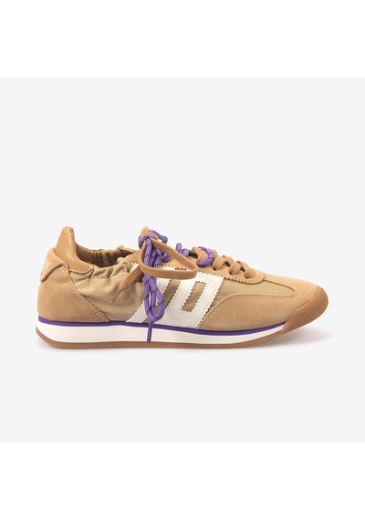 Back70 Kadın Bağcıklı Süet Spor & Sneaker Ayakkabı A26 Taba