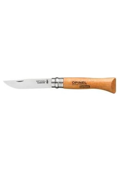 Opinel Karbon 6 No Kamp Çakı (113060) Kahverengi
