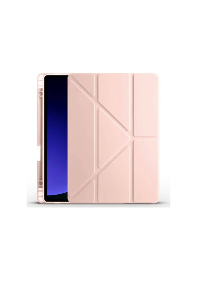 Samsung Uyumlu Galaxy Tab S10 Lite s10 Fe s9 10.9 Manyetik Standlı Kalem Bölmeli Kılıf Kapaklı
