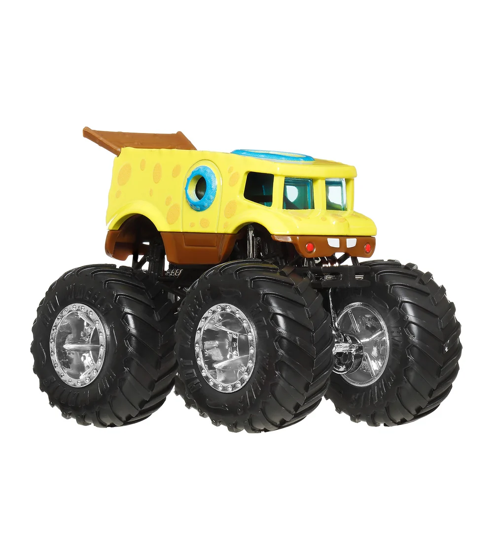 1:64 Hot Wheels Monster Trucks Araba Fyj44 - Spongebob Squarepants