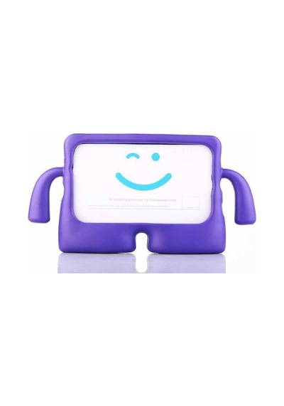 Fuchsia Samsung Uyumlu Galaxy Tab A8 10.5 Sm-x200 2021 İle Koko Eğlenceli Karakterli Çocuk Tablet Kılıfı Diğer