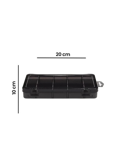 15 Bölmeli Kapaklı Ayarlanabilir Takı Kolye Boncuk Küpe Organizer