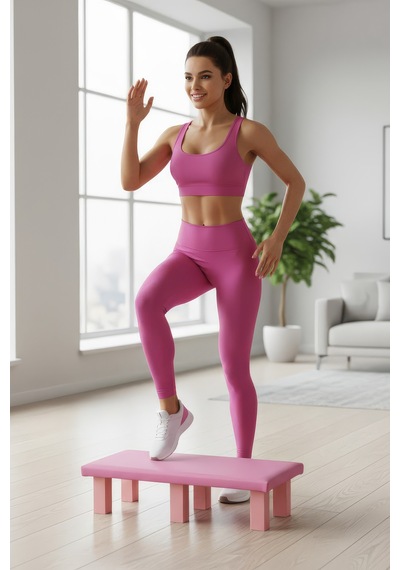 Spor Evinizde Step Tahtası Pilates Tahtası 12 Cm Yükseklik