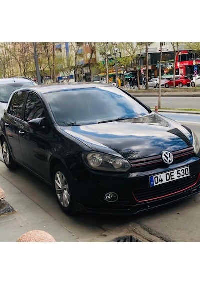 Golf 6 2008-2012 Batman Yarasa Ayna Kapağı Piano Black Abs Plastik
