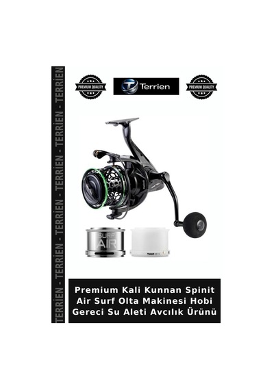 Premium Kali Kunnan Spinit Air Surf Olta Makinesi Hobi Gereci Su Aleti Avcılık Ürünü 7700 L