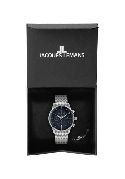 Jacques Lemans London 1-2163h Erkek Kol Saati Gri