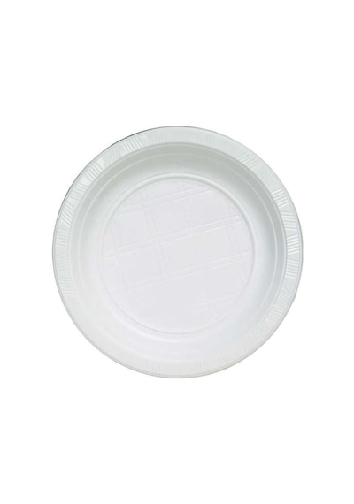 Tabak Plastik 21 Cm 100 Adet