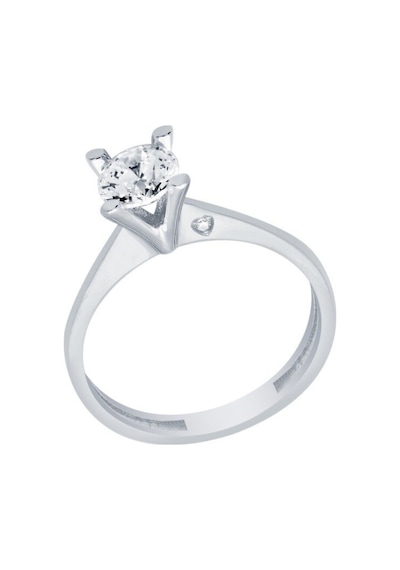 Diamond Line - Gülaylar - Altın 14 Ayar Tektaş Yüzük (527305122)