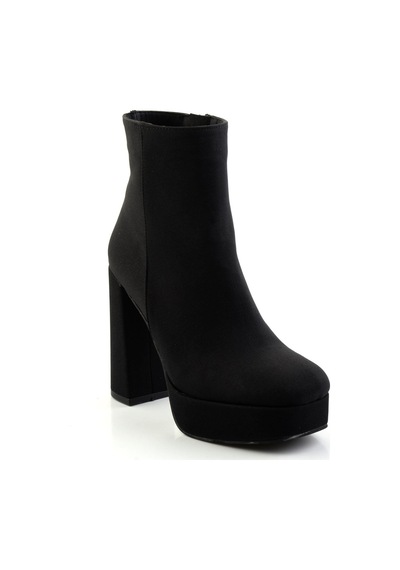 Mat Siyah Kadın Bot & Bootie K02527300138 Siyah