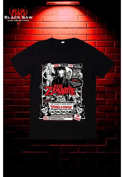 Noıssey Rob Zombie Heavy Metal Nu Metal Grup Kodsiyahsaw Siyah