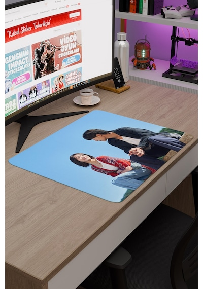 Mr Plankton K Drama Kdrama V2 48x40 Xl Gaming Kauçuk Kaymaz Taban Mouse Pad Fare Altlığı