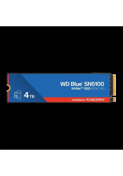 4 Tb Wd Blue Sn5100 Pcı-4.0 6900mb/s 6700mb/s M2 Ssd Wds400t5b0e