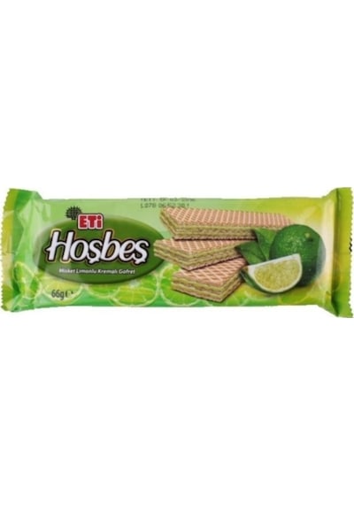 Hoşbeş Gofret Limonlu 66 Gr 12'li Koli