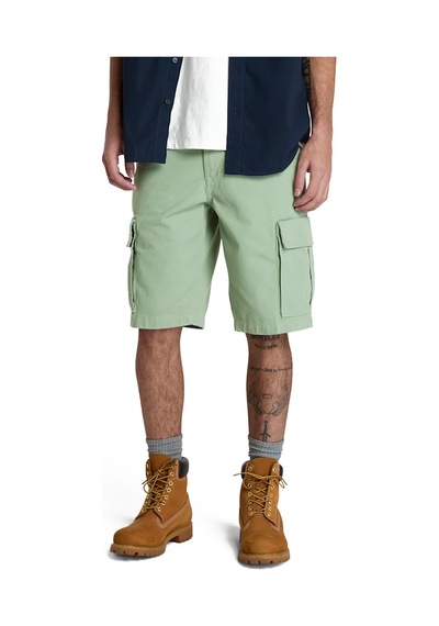 Timberland Tb0a5u1bec61 Brooklıne Twill Cargo Short Pro Green Bay Erkek Sort 31 Yeşil