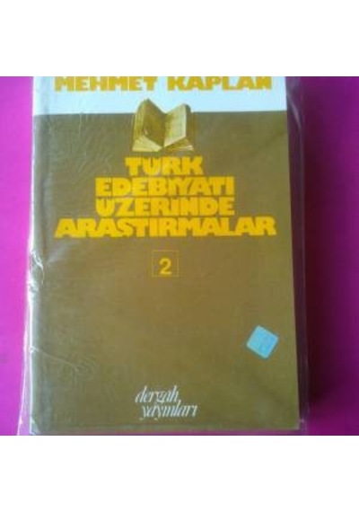 Türk Edebiyati Üzeirine Araştirmalar Cilt 2 Mehmet Kaplan