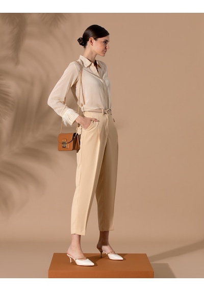 Pierre Cardin Kadın Bej Pantolon 50269307-vr011
