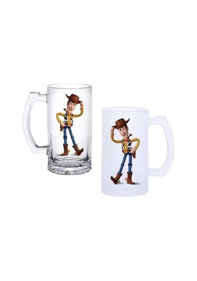 Toy Story Buzlu Ya Buzsuz Seçenekleriyle Bira Bardağı 001