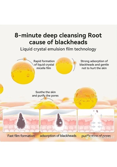 Lanbena Siyah Nokta Maskesi & 60 Adet Siyah Nokta Bandı Nose Plants