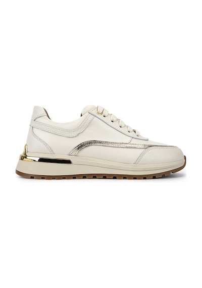 Tamer Tanca Kadın Hakiki Deri Bej Sneakers & Spor Ayakkabı 1116 1868 Bn Ayk Y26 Bej/antrasıt