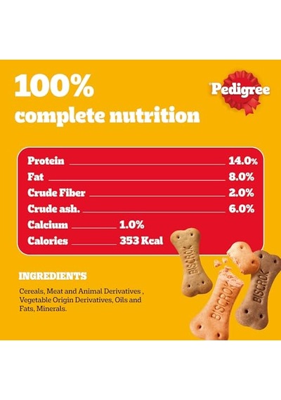 Pedigree Köpekler İçin Biscrok Ödül Bisküvisi, 200 Gr
