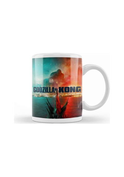 Godzilla Vs Kong 02 Kupa Bardak Porselen Karışık