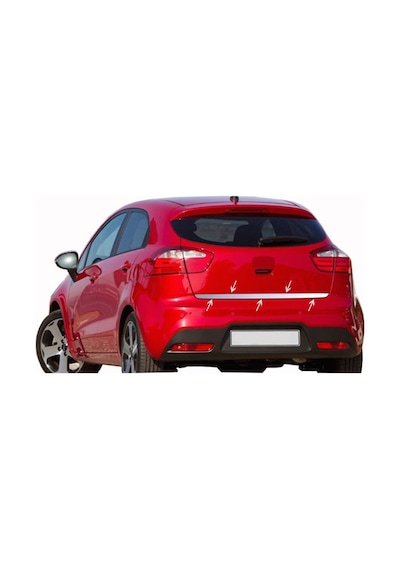 Kia Rio Hb Krom Bagaj Alt Çıta 2011-2016 Çelik Aslan