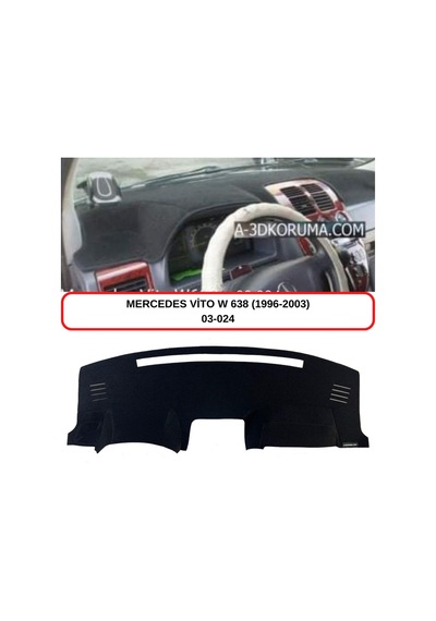 MERCEDES -BENZ VİTO W638 (1996-2003) TORPİDO KORUMASI / HALISI / ÖRTÜSÜ / KILIFI