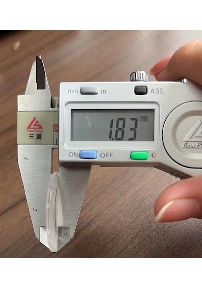 İçbükey Ve Dışbükey Mercek Seti Galileskop Teleskop İçin Akrilik 5 Set