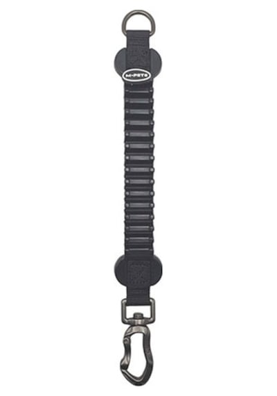 M-pets Pull Power Köpekler İçin Şok Emici Ara Tasma Siyah 25 Cm 244-58025.01
