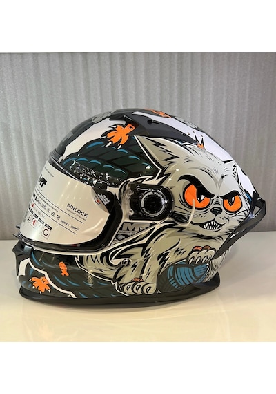 Mt Helmets Kask Mt Braker Sv The Kıng A7 Parlak Mavi Parlak Mavi