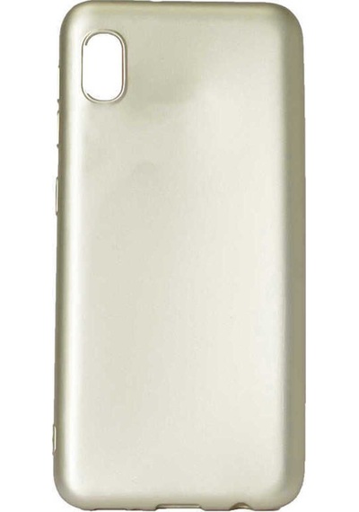 Galaxy A01 Core Kılıf Zore Premier Silikon Kapak Gold
