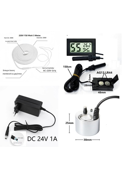 Yate10 W9005 Kuluçka Makinası Yapma Seti
