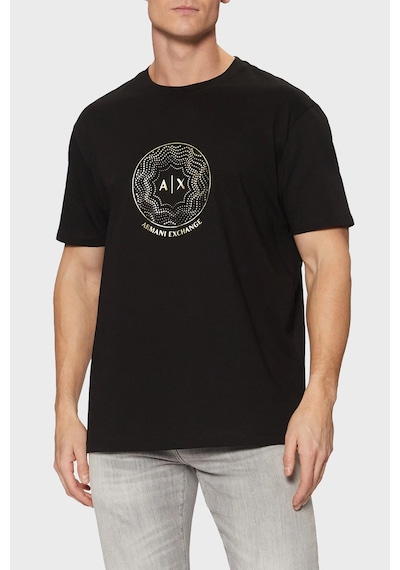 Armani Exchange Erkek T Shirt Xm000328 Af10364 Uc001 Siyah Siyah