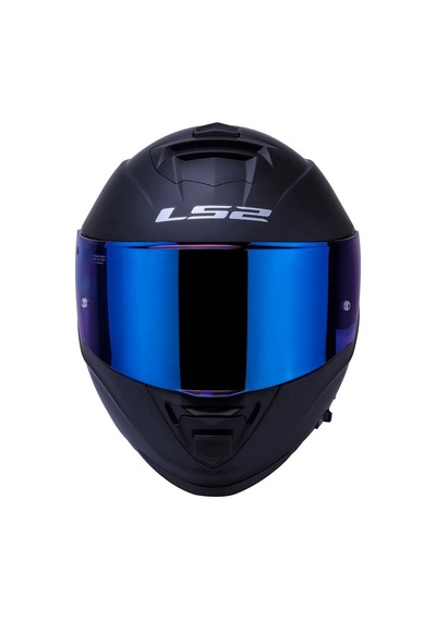 Ls2 Storm 2 Fist Full Face Motosiklet Kaskı Gökkuşağı Vizörlü Mat Siyah
